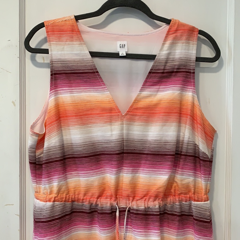 Sun dress with draw string